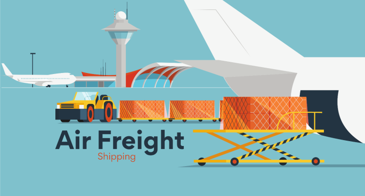 Air cargo shipment international.